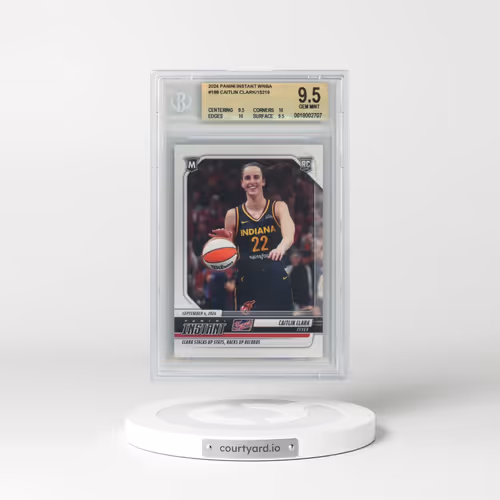 2024 Panini Instant WNBA #198 Caitlin Clark (BGS 9.5 GEM MINT)