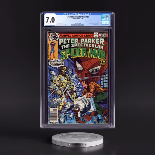 Spectacular Spider-Man #28 CGC 7.0 White Pages (Marvel Comics, 3/79) - Universal