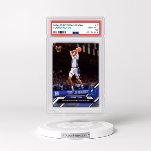 2024 Bowman U Now #1 Cooper Flagg (PSA 10 GEM MINT)