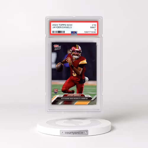 2024 Topps Now #19 Jayden Daniels (PSA 9 MINT)