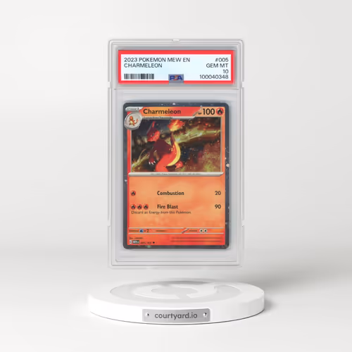 2023 Pokémon Mew EN-151 #005 Charmeleon (PSA 10 GEM MINT)