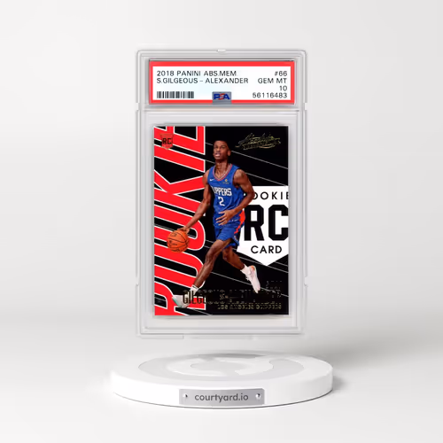 2018 Panini Absolute Memorabilia #66 Shai Gilgeous-Alexander (PSA 10 GEM MINT)