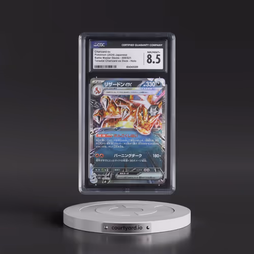 2024 Battle Master Decks #006/021 Charizard ex - Terastal Charizard ex Deck (svJL) (Holo) (CGC 8.5 N
