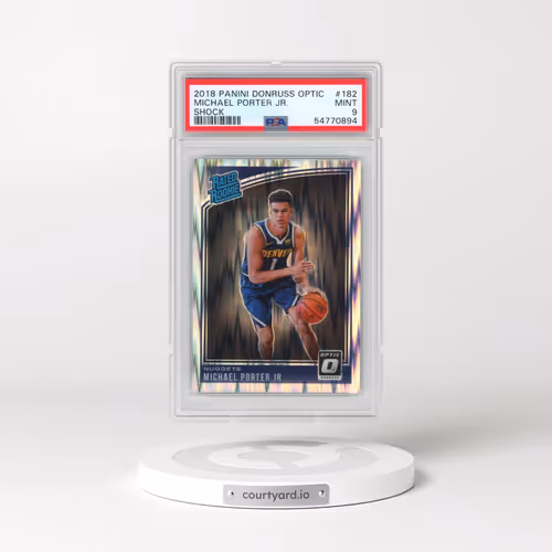 2018 Panini Donruss Optic #182 Michael Porter Jr. - Shock (PSA 9 MINT)