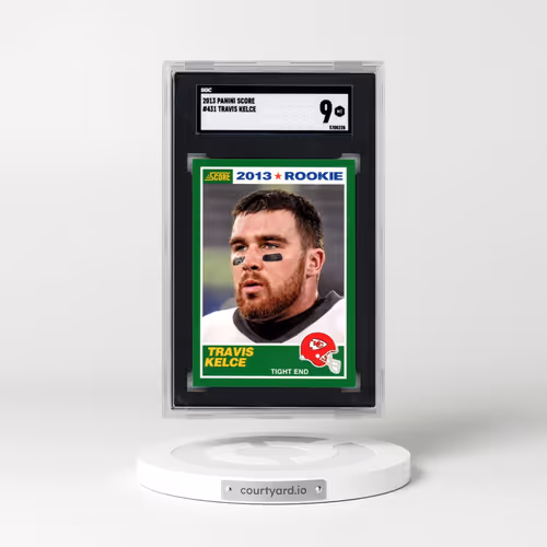 2013 Panini Score #431 Travis Kelce (SGC 9 MINT)