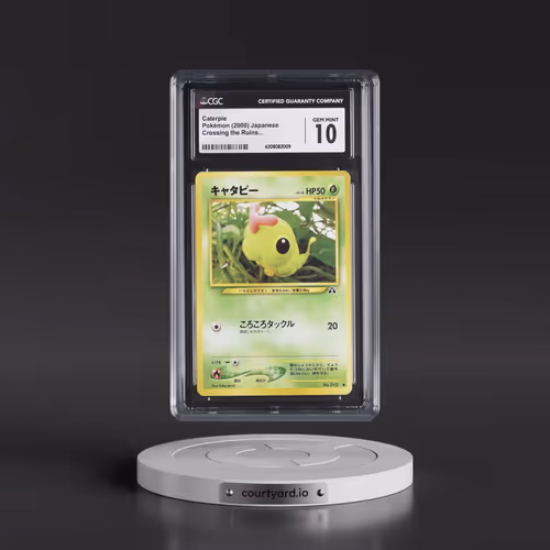 2000 Crossing the Ruins... Caterpie (CGC 10 GEM MINT)