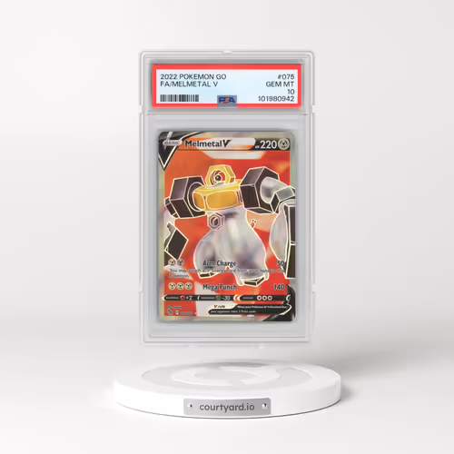 2022 Pokémon Go #075 Melmetal V - Holo Full Art (PSA 10 GEM MINT)