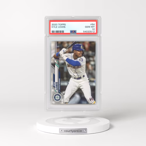 2020 Topps #64 Kyle Lewis (PSA 10 GEM MINT)