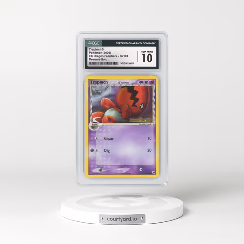 2006 EX Dragon Frontiers #68 Trapinch - Holo (CGC 10 GEM MINT)