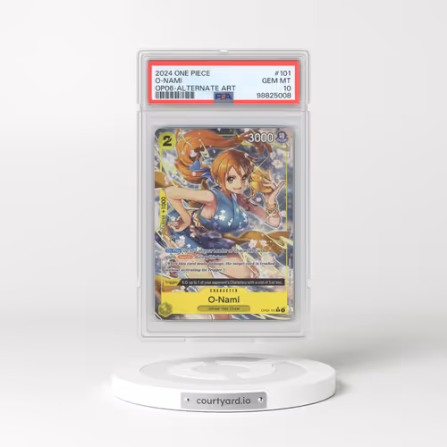 2024 One Piece Wings of the Captain #101 O-Nami - Alternate Art (PSA 10 GEM MINT)