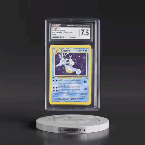 2000 Neo Genesis #8/111 Kingdra - 1st Edition Holo (CGC 7.5 NM+)