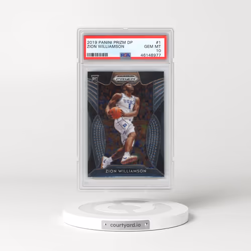 2019 Panini Prizm Draft Picks #1 Zion Williamson (PSA 10 GEM MINT)