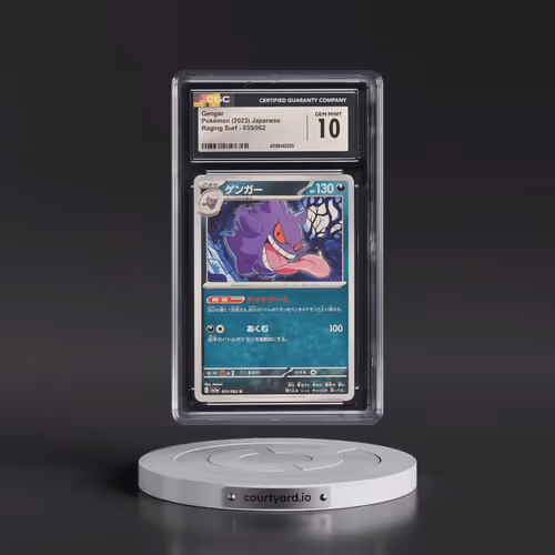 2023 Raging Surf #035/062 Gengar (CGC 10 GEM MINT)