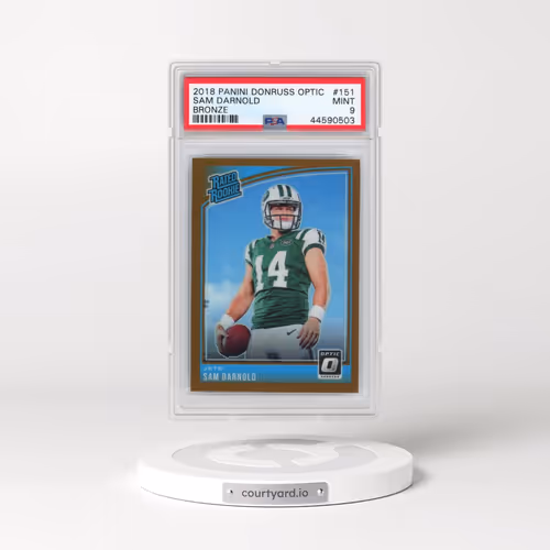 2018 Panini Donruss Optic #151 Sam Darnold - Bronze (PSA 9 MINT)
