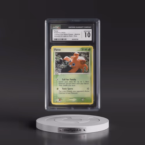 2023 Trading Card Game Classic - CLV, CLC, CLB #004/034 Paras - Venusaur & Lugia ex Deck - CLV H