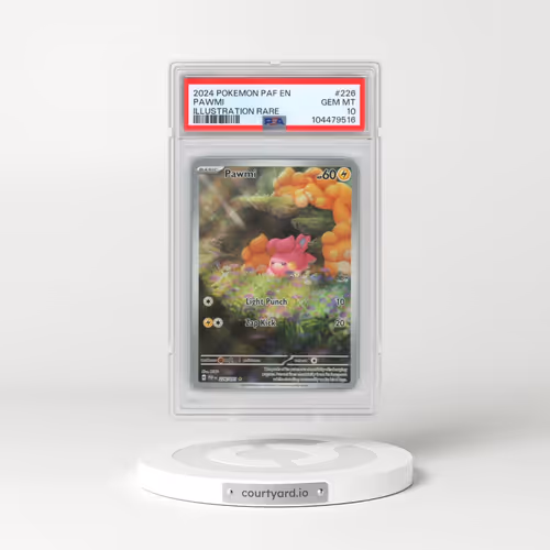 2024 Pokémon Paf EN-Paldean Fates #226 Pawmi - Illustration Rare (PSA 10 GEM MINT)