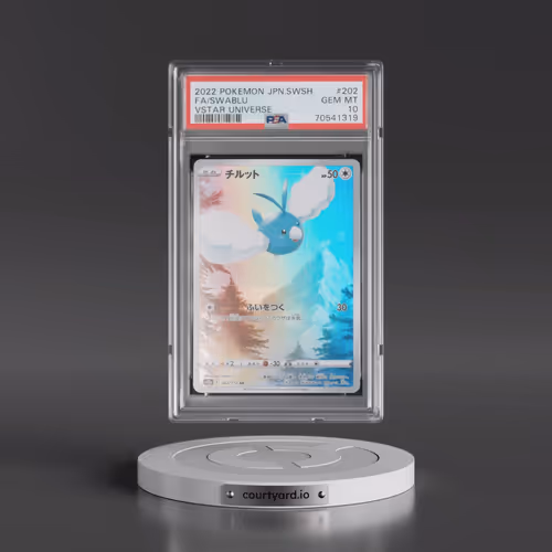2022 Pokémon Sword & Shield Vstar Universe #202 Swablu - Full Art (PSA 10 GEM MINT)