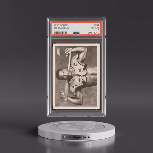 1990 Score #697 Bo Jackson (PSA 8 NM-MT)