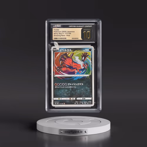 2020 Shiny Star V #117/190 Yveltal - Amazing Rare Holo (CGC 10 PRISTINE)