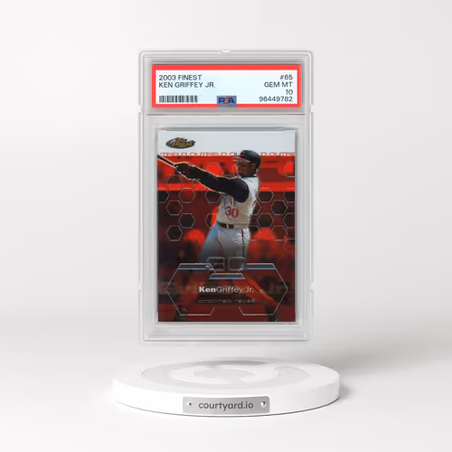 2003 Finest #65 Ken Griffey Jr (PSA 10 GEM MINT)