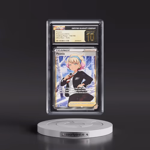 2021 Chilling Reign #196/198 Peonia - Ultra Rare Holo (CGC 10 PRISTINE)