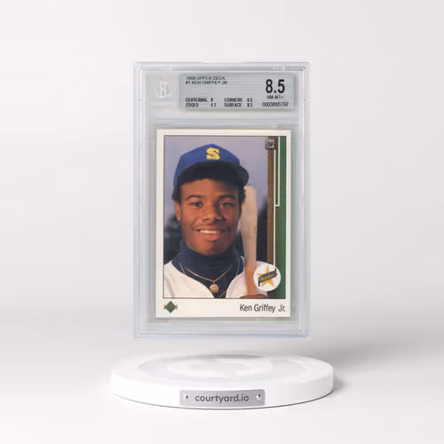 1989 Upper Deck #1 Ken Griffey Jr - Star Rookie (BGS 8.5 NM-MT+)