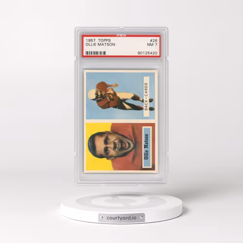 1957 Topps #26 Ollie Matson (PSA 7 NM)