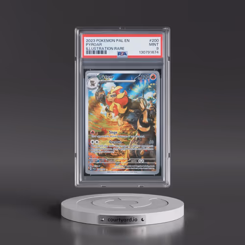 2023 Pokémon Pal EN-Paldea Evolved #200 Pyroar - Illustration Rare (PSA 9 MINT)