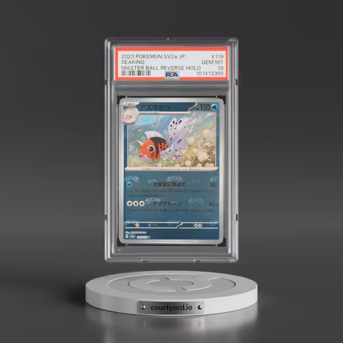2023 Pokémon Sv2a-Pokemon 151 #119 Seaking - Reverse Holo Master Ball (PSA 10 GEM MINT)