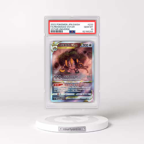 2022 Pokémon Sword & Shield Vstar Universe #233 Regigigas Vstar - Full Art (PSA 10 GEM MINT)