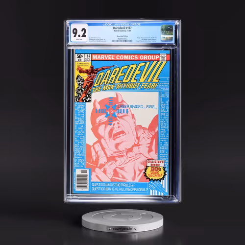 Daredevil #167 CGC 9.2 White Pages (Marvel Comics, 11/80) - Newsstand Edition Universal