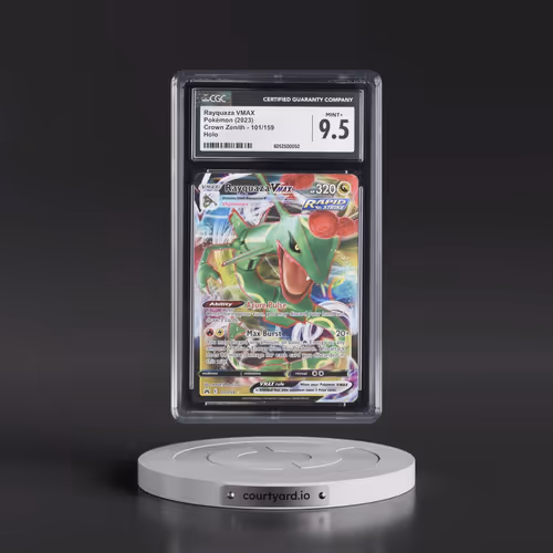 2023 Crown Zenith #101/159 Rayquaza VMAX - Holo (CGC 9.5 MINT+)