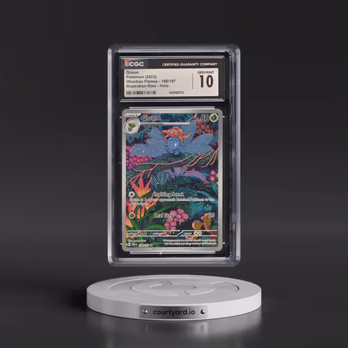 2023 Obsidian Flames - OBF EN #198/197 Gloom - Illustration Rare Holo (CGC 10 GEM MINT)