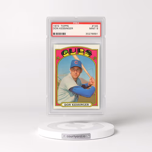 1972 Topps #145 Don Kessinger (PSA 9 MINT)
