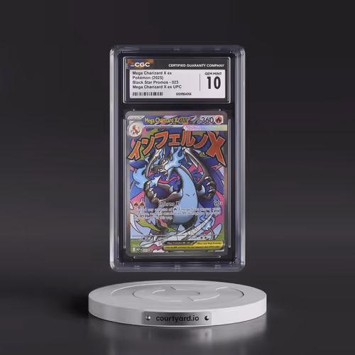 2025 Black Star Promos - Mega Evolution MEP EN #023 Mega Charizard X ex - Mega Charizard X ex Ultra
