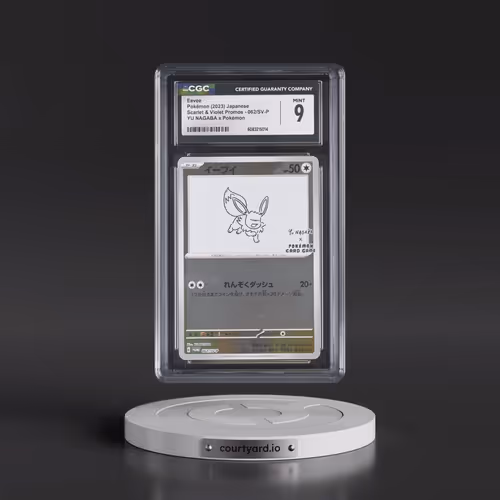 2022 Scarlet & Violet Promos #062/SV-P Eevee - Reverse Holo YU NAGABA x Pokémon () (CGC 9 MINT)