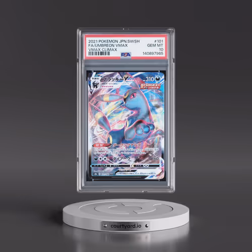 2021 Pokémon Sword & Shield Vmax Climax #101 Umbreon Vmax - Full Art (PSA 10 GEM MINT)