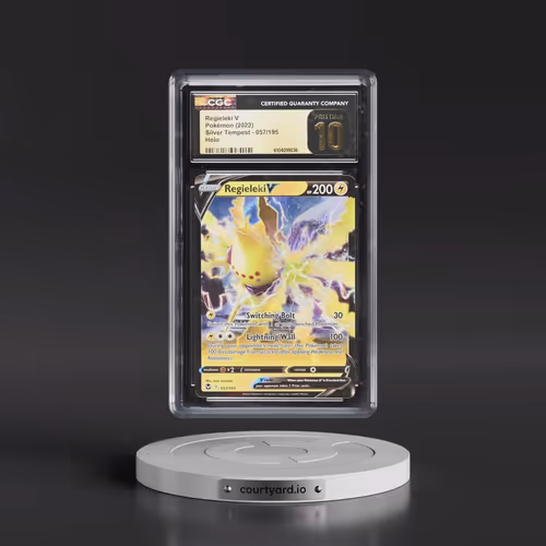 2022 Silver Tempest #057/195 Regieleki V - Holo (CGC 10 PRISTINE)