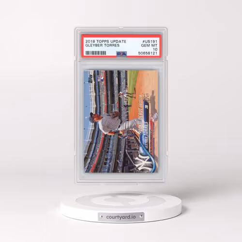 2018 Topps Update #US191 Gleyber Torres (PSA 10 GEM MINT)