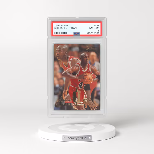 1994 Flair #326 Michael Jordan (PSA 8 NM-MT)