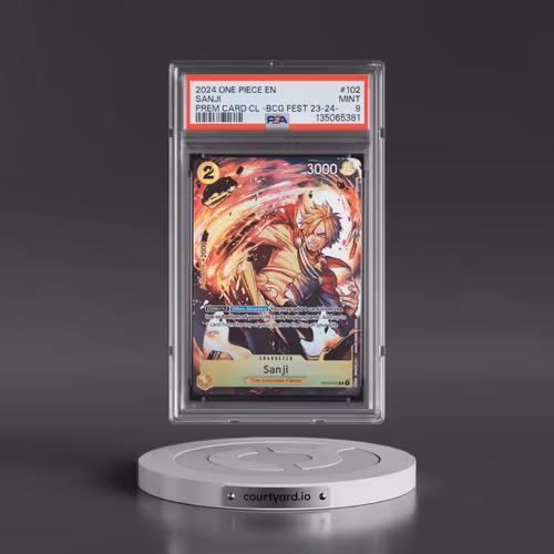 2024 One Piece Premium Card Collection -Bandai Card Games Fest 23-24 Edition #102 Sanji (PSA 9 MINT)