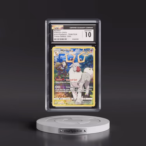 2022 Astral Radiance #TG06/TG30 Wyrdeer - Trainer Gallery Holo (CGC 10 GEM MINT)