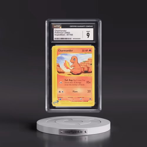 2002 Expedition #97/165 Charmander (CGC 9 MINT)