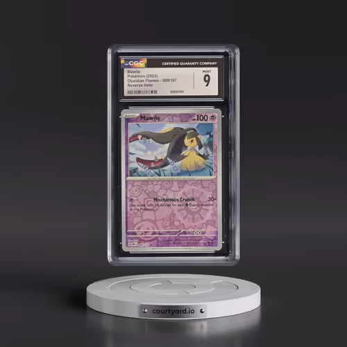 2023 Obsidian Flames - OBF EN #089/197 Mawile - Reverse Holo (CGC 9 MINT)