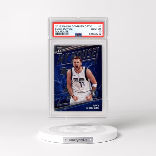 2019 Panini Donruss Optic My House! #1 Luka Doncic (PSA 10 GEM MINT)