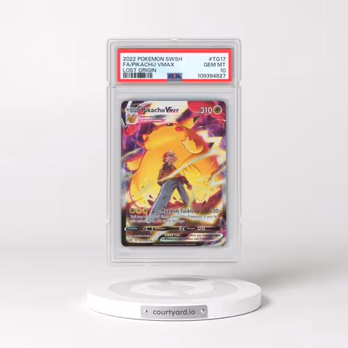 2022 Pokémon Sword & Shield Lost Origin #TG17 Pikachu Vmax - Full Art (PSA 10 GEM MINT)