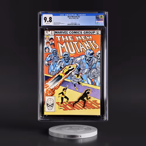 New Mutants #2 CGC 9.8 White Pages (Marvel Comics, 4/83) - Universal