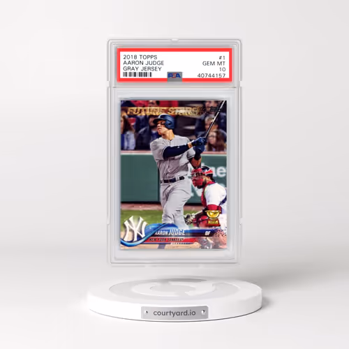 2018 Topps #1 Aaron Judge (PSA 10 GEM MINT)