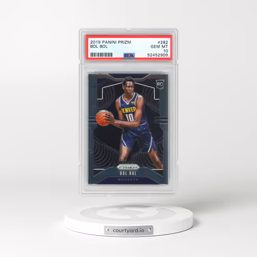 2019 Panini Prizm #282 Bol Bol (PSA 10 GEM MINT)