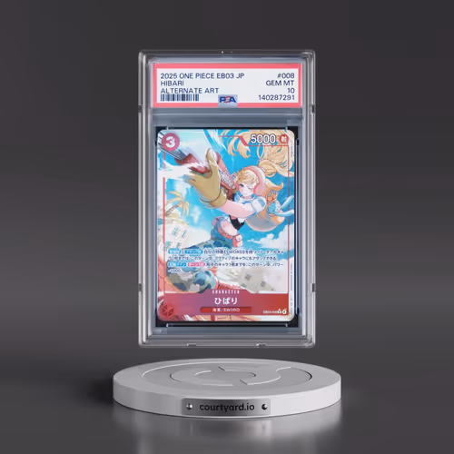 2025 One Piece Japanese EB03-Extra Booster -One Piece Heroines Edition #008 Hibari - Alternate Art (